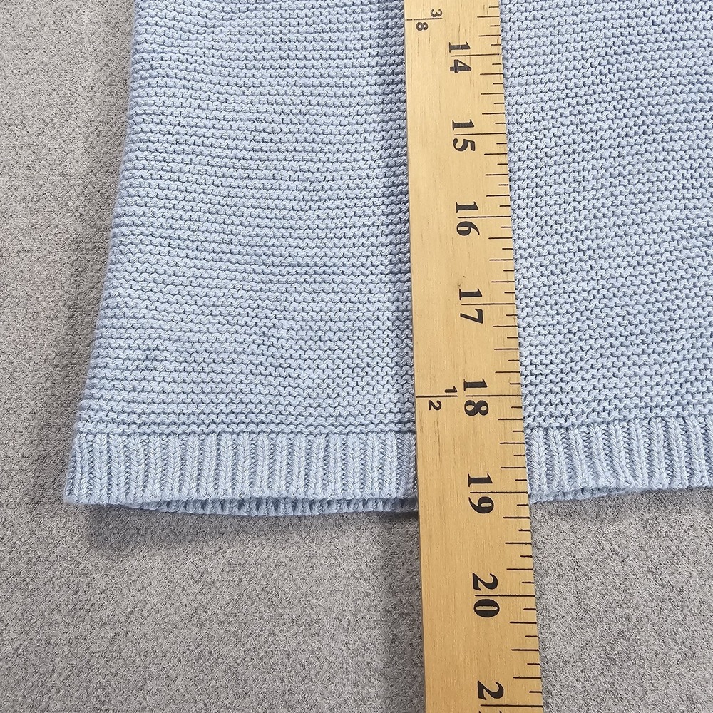 Moon and Madison Cropped  Sweater Baby Blue  Size Large - Picture 11 of 13